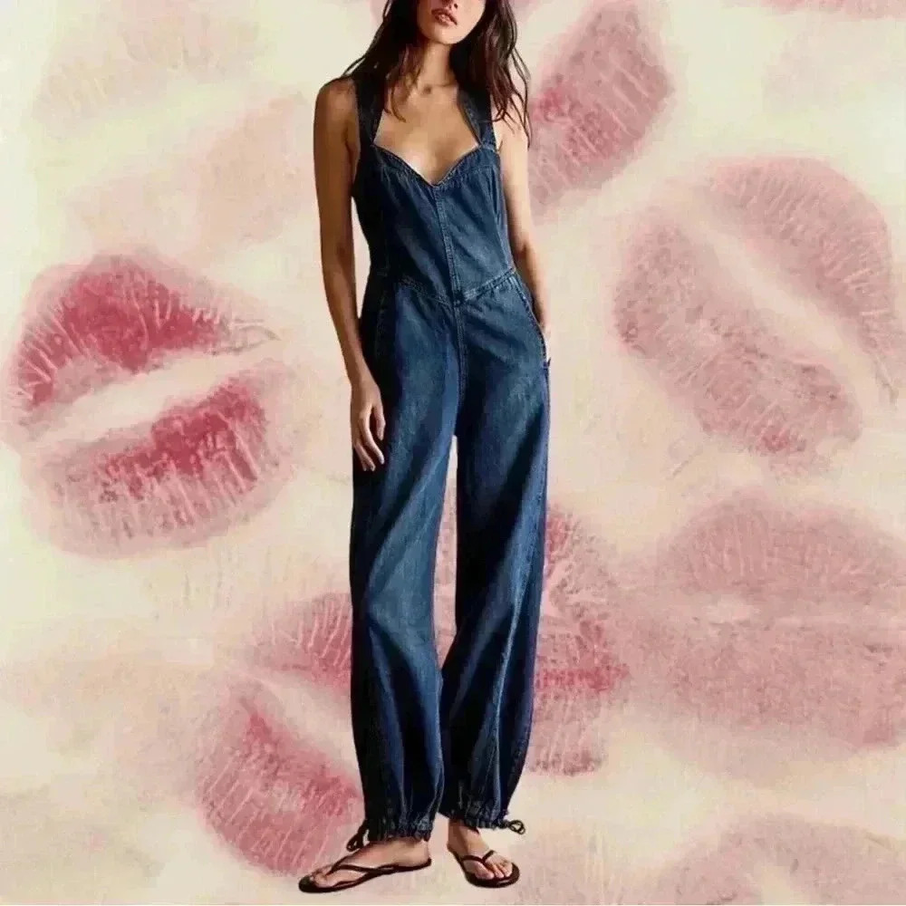 NWOT We The Free Match Point Jumpsuit Size XS